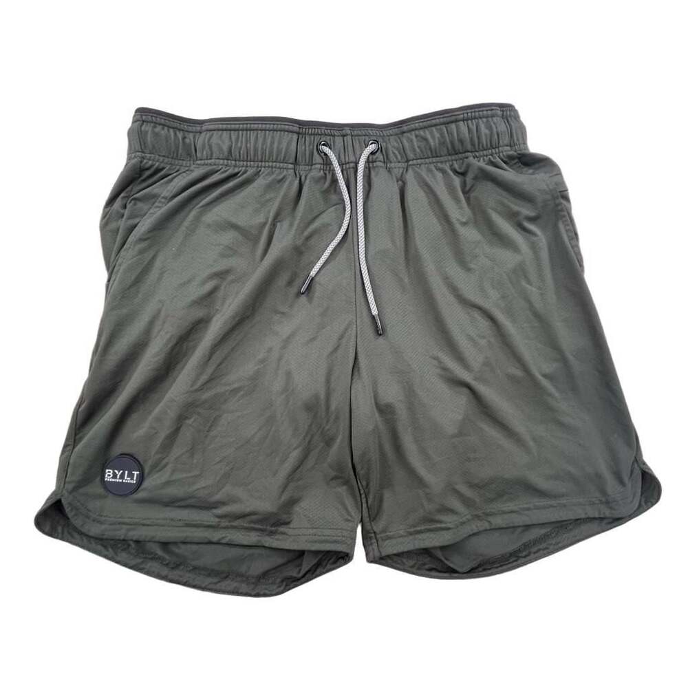 BYLT Premium Basics Training Short Olive Green Size XL